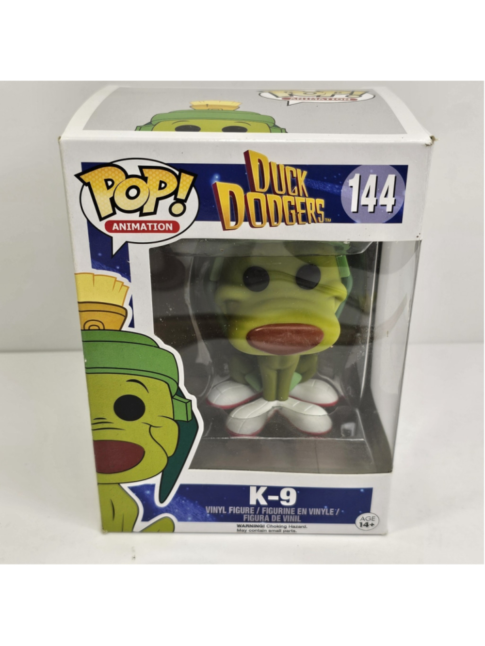 Funko POP! Animation Duck Dodgers K-9 #144 Vinyl Figure Minor Box Wear